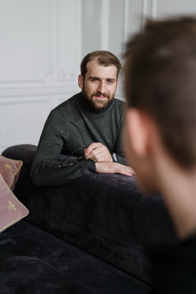 Séance de coaching professionnel en face à face